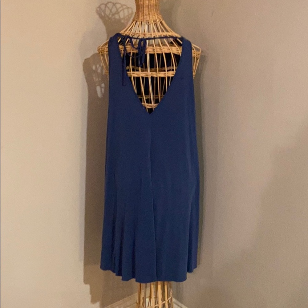Blue Flowy Dress - Picture 3 of 3